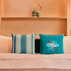 Stripes No.1 : Blue Stipe Cushion