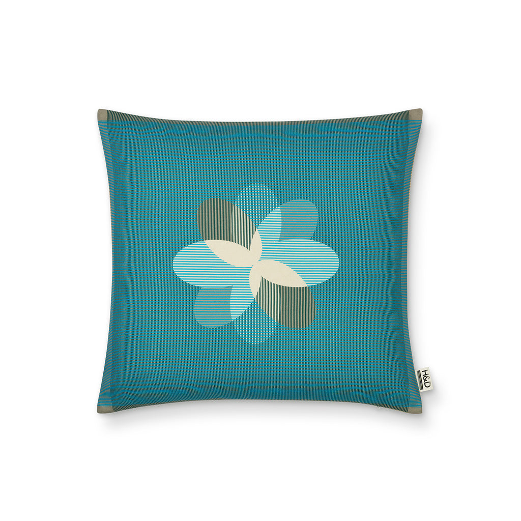 Flower Pop No.2 : Blue Floral Cushion