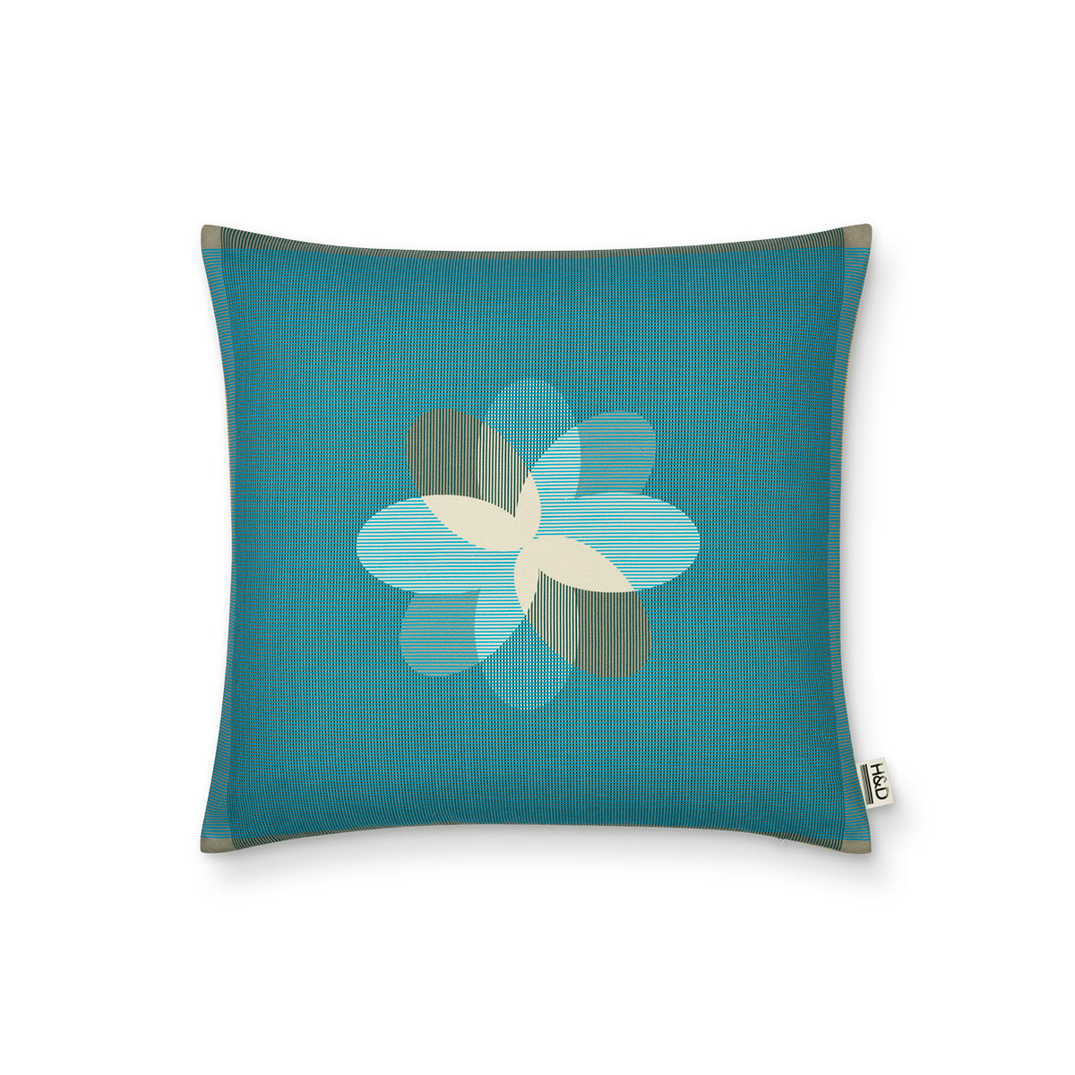 Flower Pop No.2 : Blue Floral Cushion