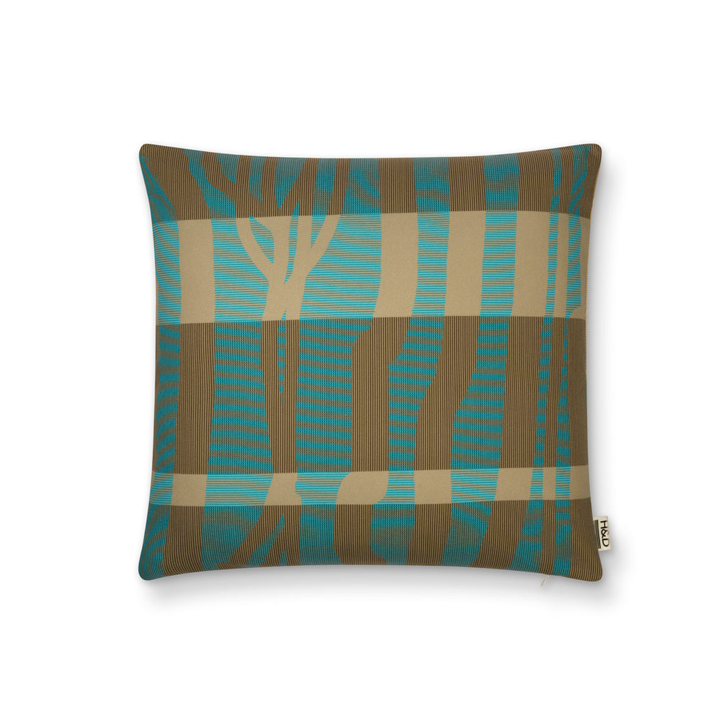 Woodland No.1 : Graphic Tree Print Cushion