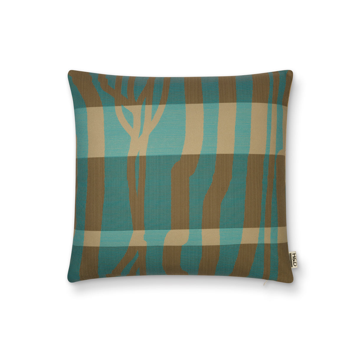 Woodland No.1 : Graphic Tree Print Cushion