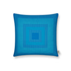 Square No.2 : Square Blue print cushion