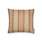 Pink and Green Stripe No. 4: Pink and Green Striped cushion