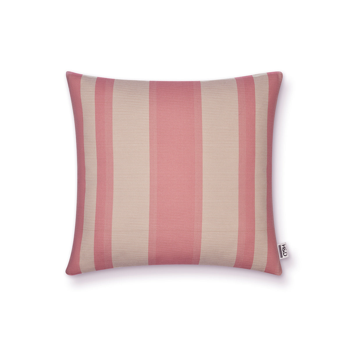 Stripes No.2 : Pink Stripe Cushion