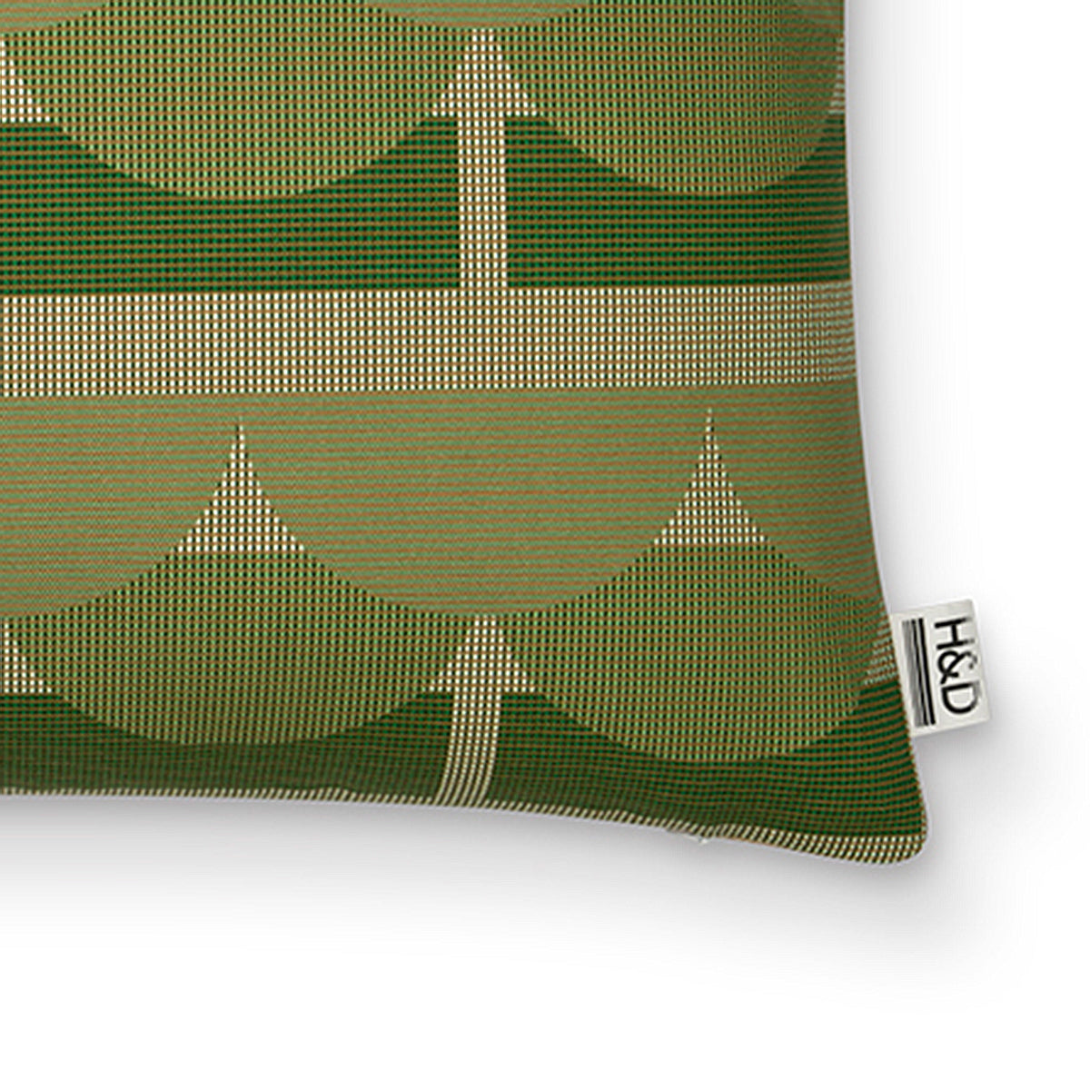 Sussex Tiles No.1 : Green Print Cushion