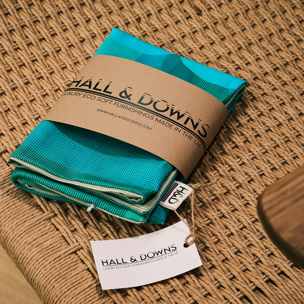 Flower Pop No.1 : Green floral cushion