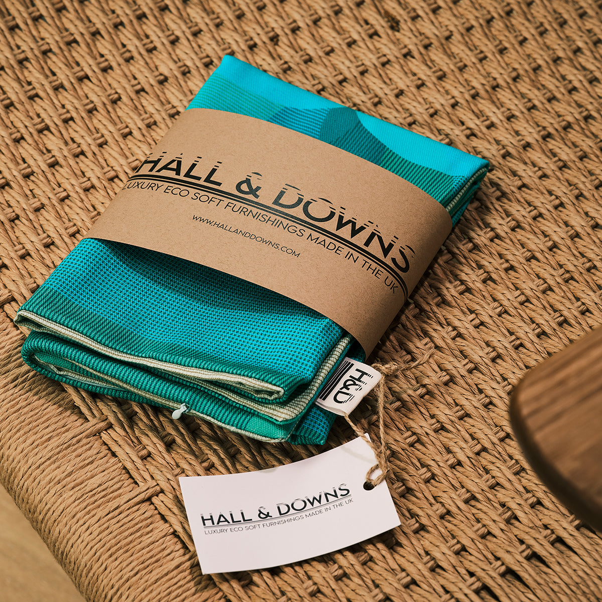 Flower Pop No.1 : Green floral cushion