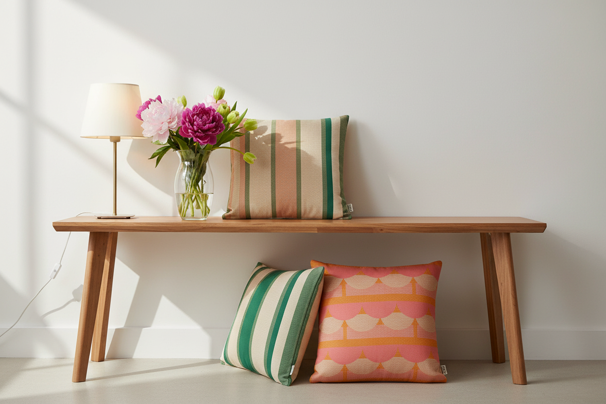 Cushion Table Scene