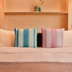 Stripes No.1 : Blue Stipe Cushion